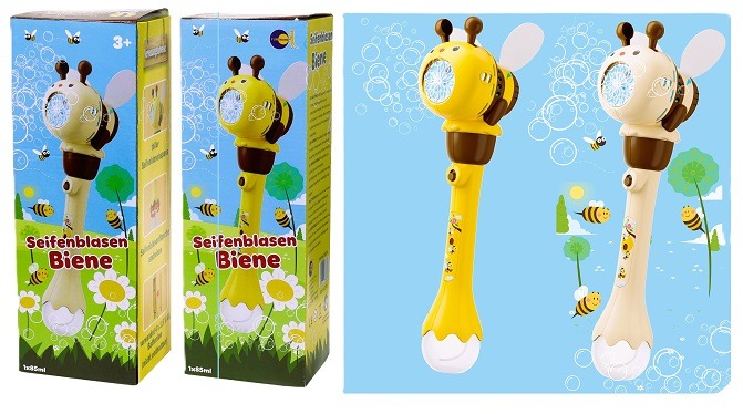 Fun Trading - Seifenblasen Biene mit Licht Fun Trading - Seifenblasen Biene mit Licht