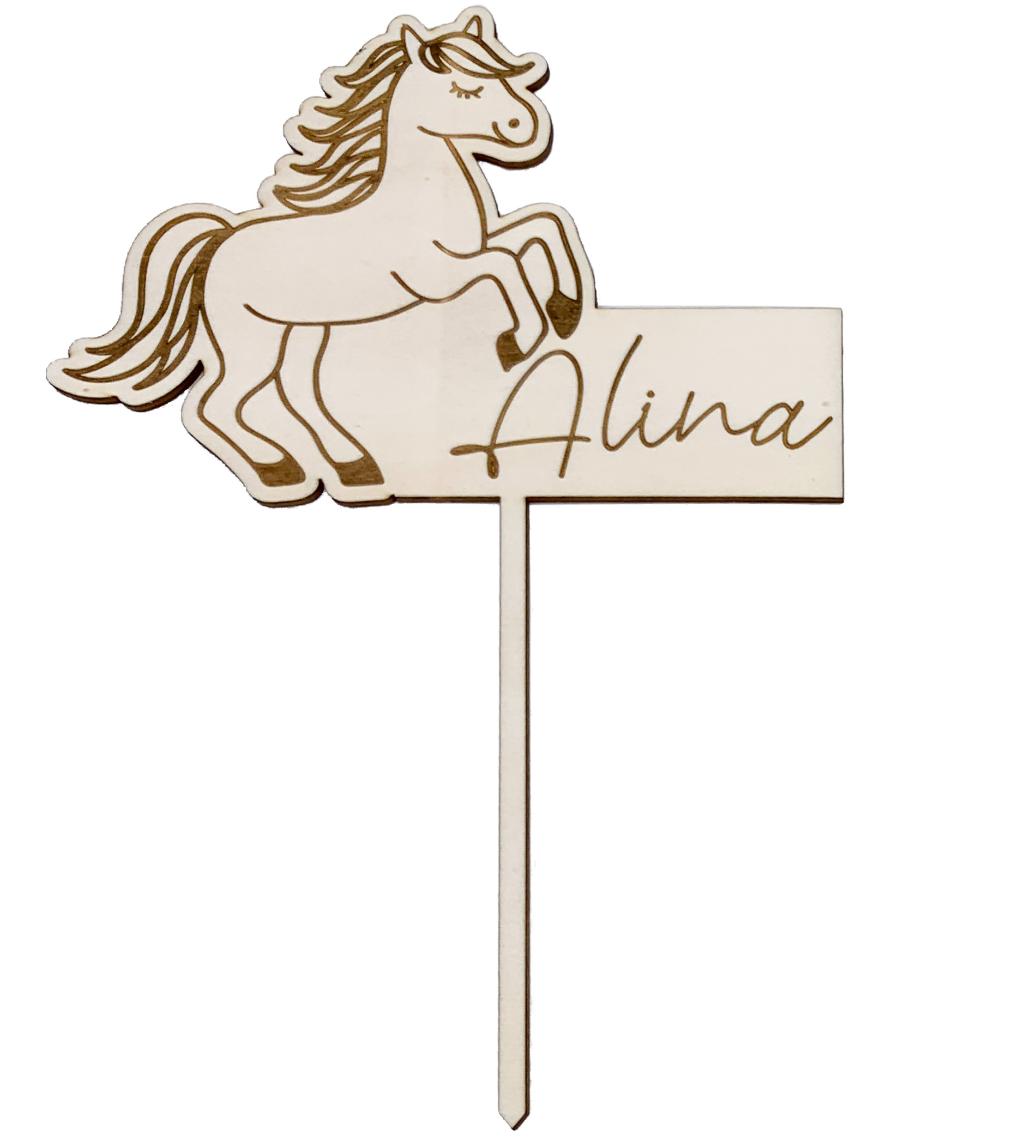 Invy Design - Cake Topper "Pferd" groß