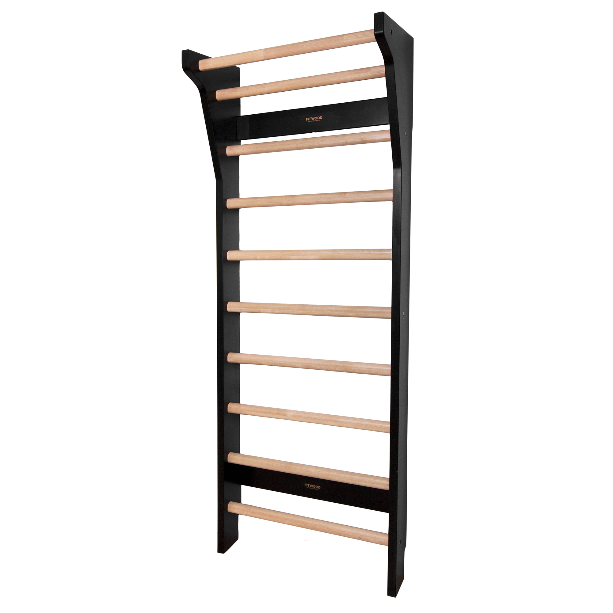 FitWood - Sprossenwand TAIMI MINI black/birch