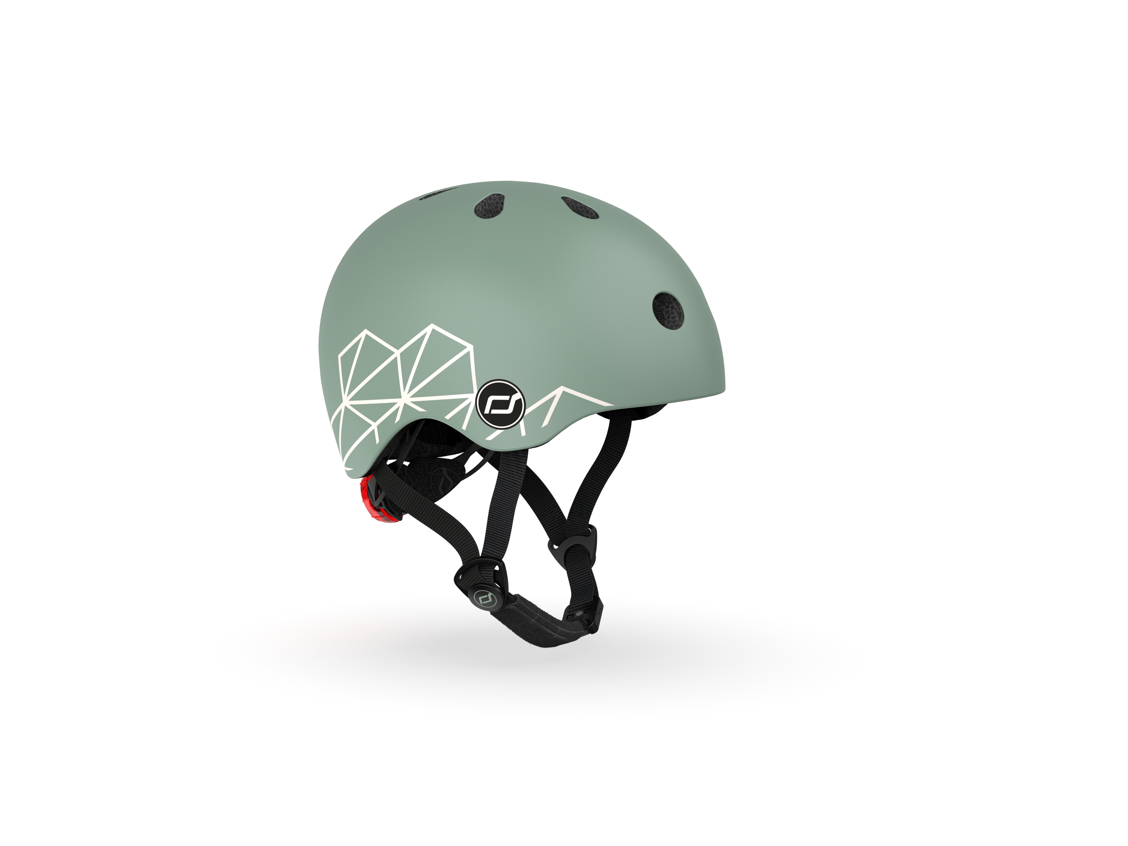 Scoot & Ride - Helm XXS-S graphics green lines