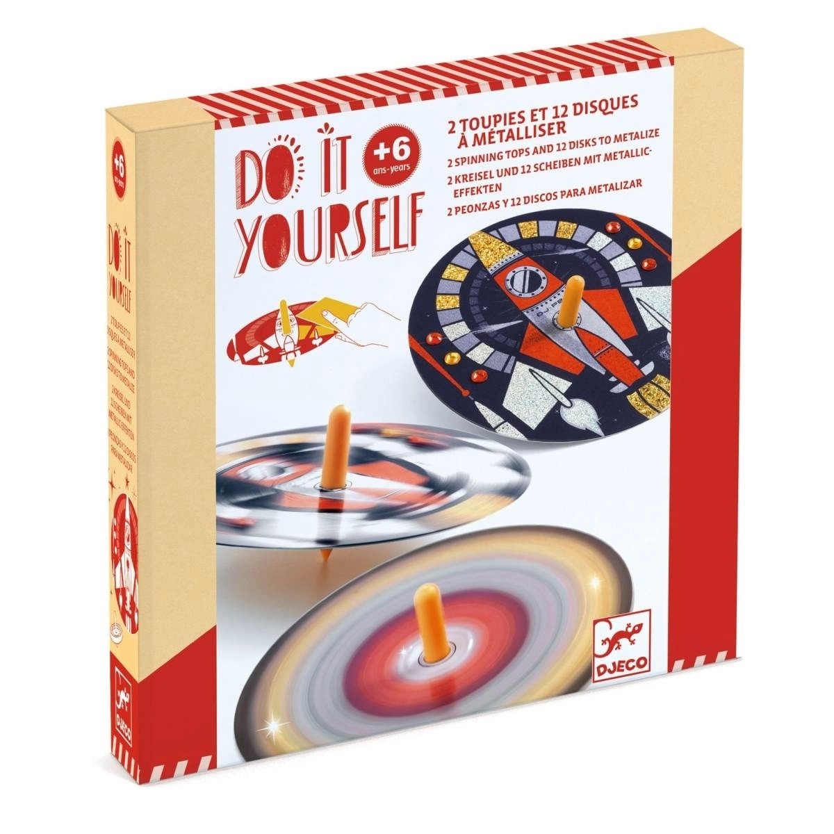 Djeco - DIY: Kreisel Hypno Cosmos