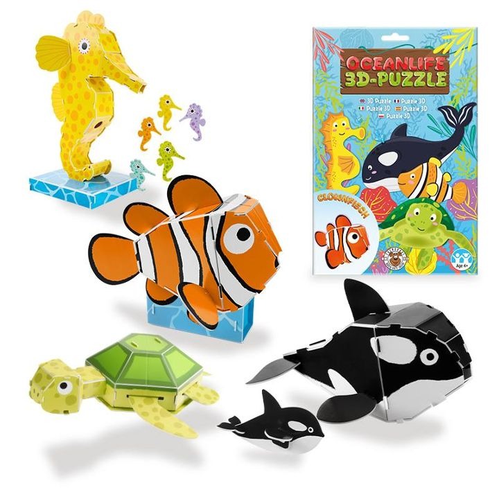 Trendhaus - 3D-Puzzle Oceanlife