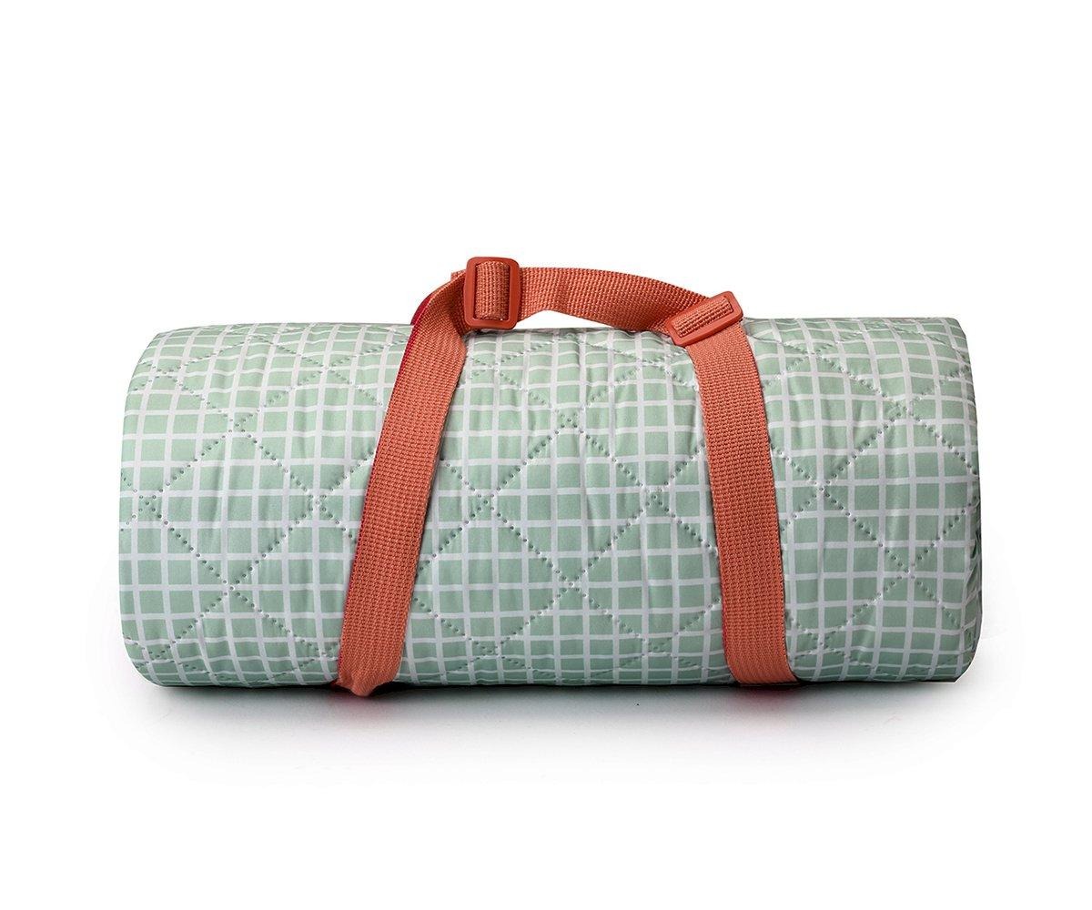 Monneka - Picknick-Decke Mint kariert