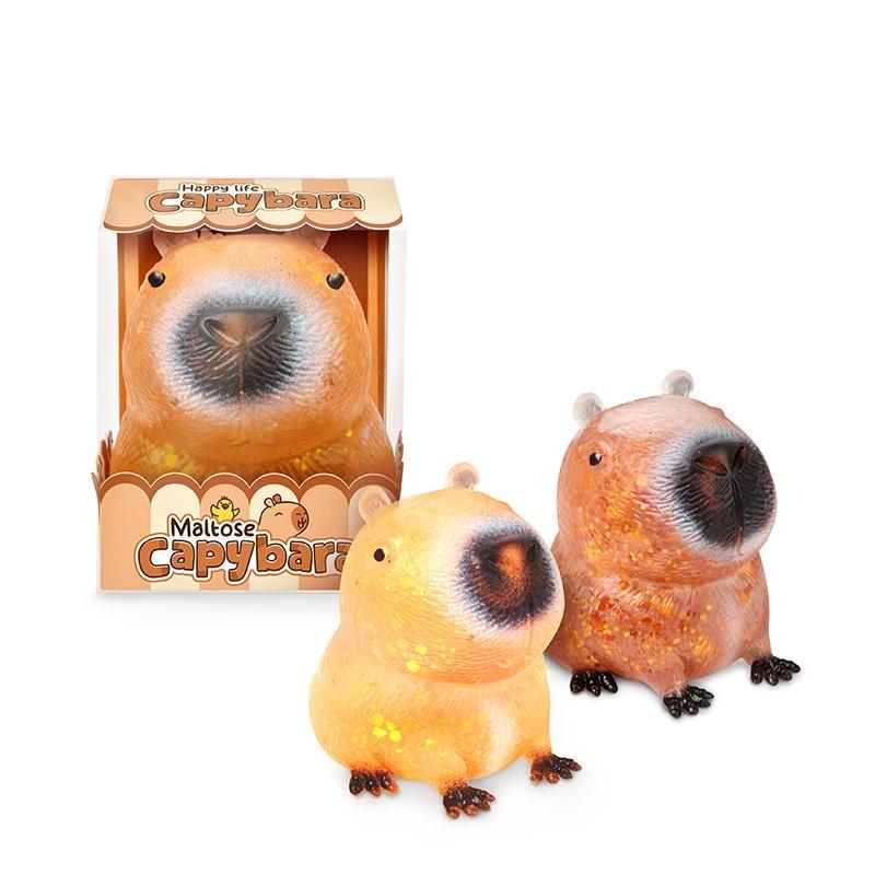 Trendhaus -  Happy Life Glitzer-Maltose-Capybara