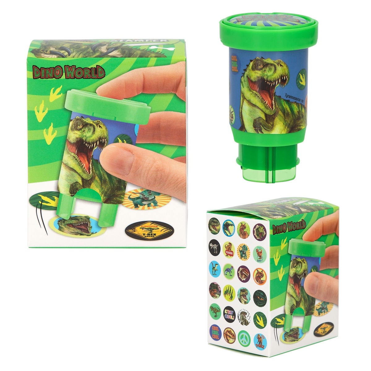 DINO WORLD - Sticker Stamper