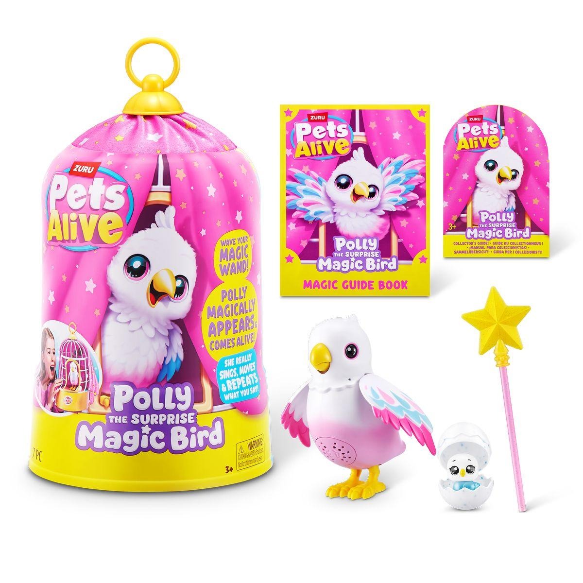 ZURU - Pets Alive - Zaubervogel- Polly