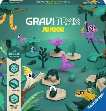 Ravensburger - Kugelbahn: GraviTrax Junior Erweiterung Jungle