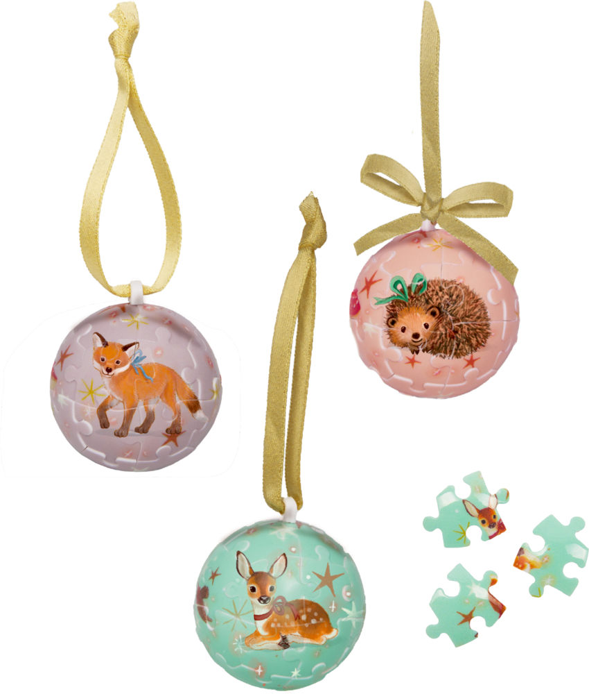 Spiegelburg - Mini-Puzzlekugel: Weihnachten