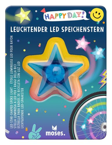 moses - Happy Day Leuchtender Speichenstern