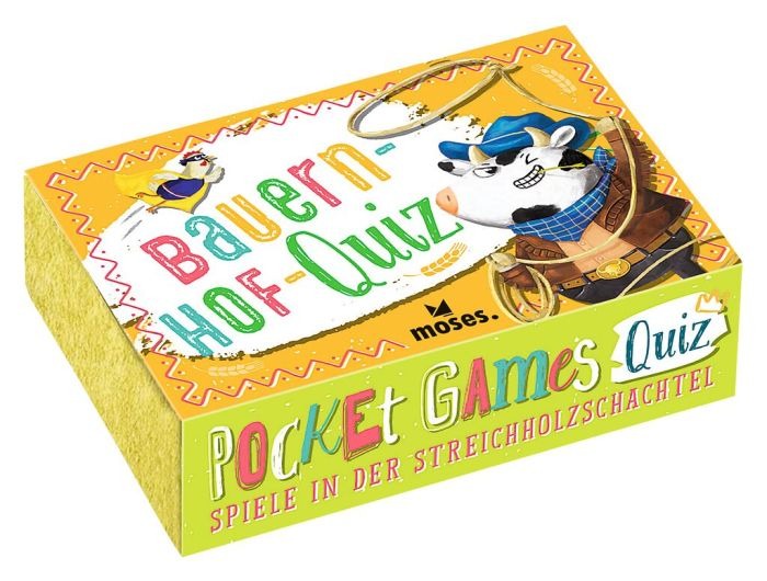 moses - Pocket Game Bauernhof Quiz