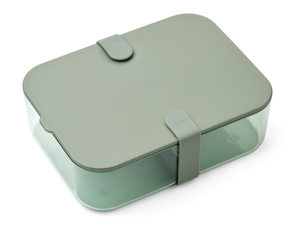 Liewood - Lunchbox Carin large  Faune green/peppermint