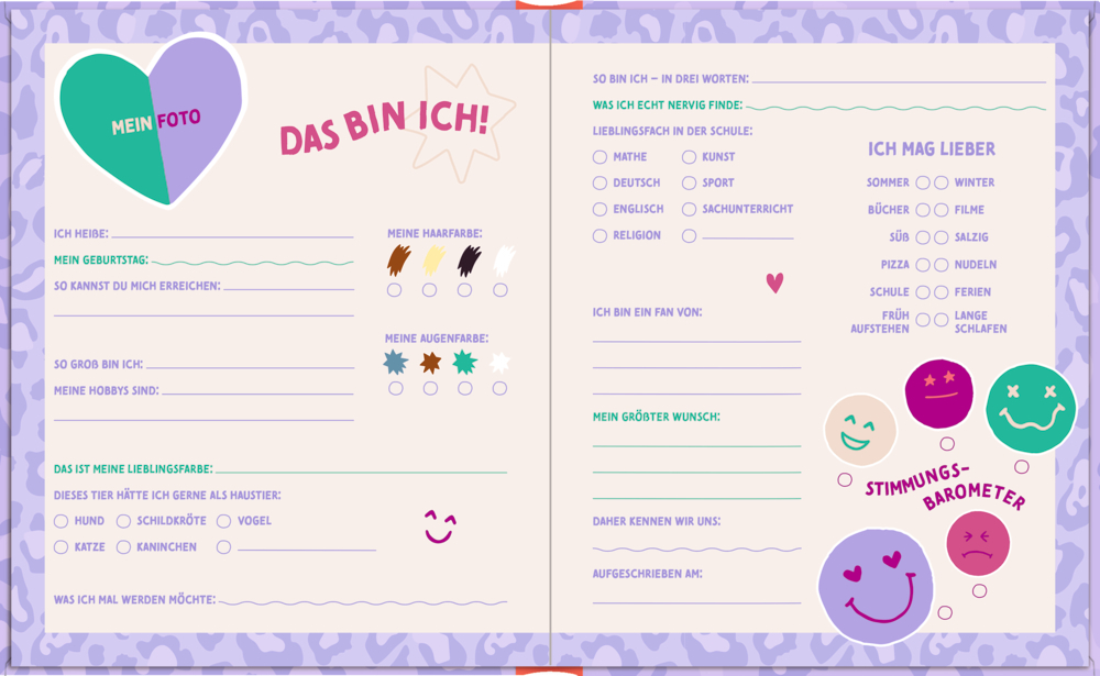 Spiegelburg - Freundebuch: Friends forever Leo