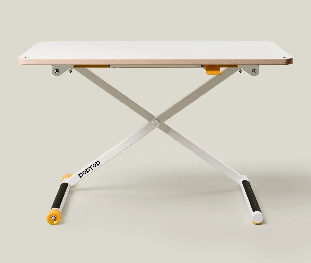poptop - Kinderschreibtisch höhenverstellbar weiß