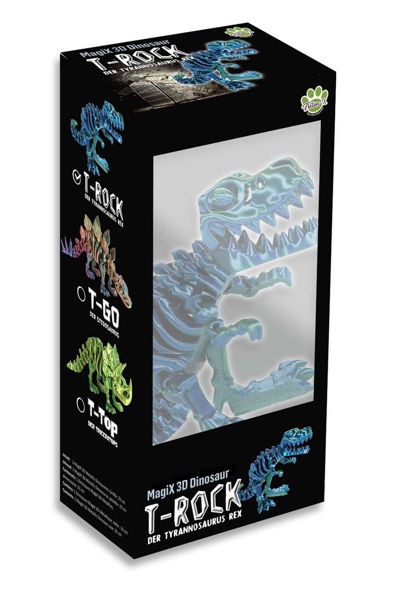 Triton-X - Fidget: T-Rock 3D-Dino Tyrannosaurus Rex Triton-X - Fidget: T-Rock 3D-Dino Tyrannosaurus Rex
