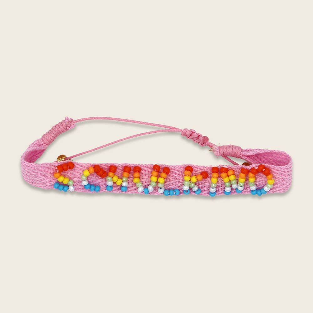 ava&yves - Armband Schulkind Rosa gewerbt