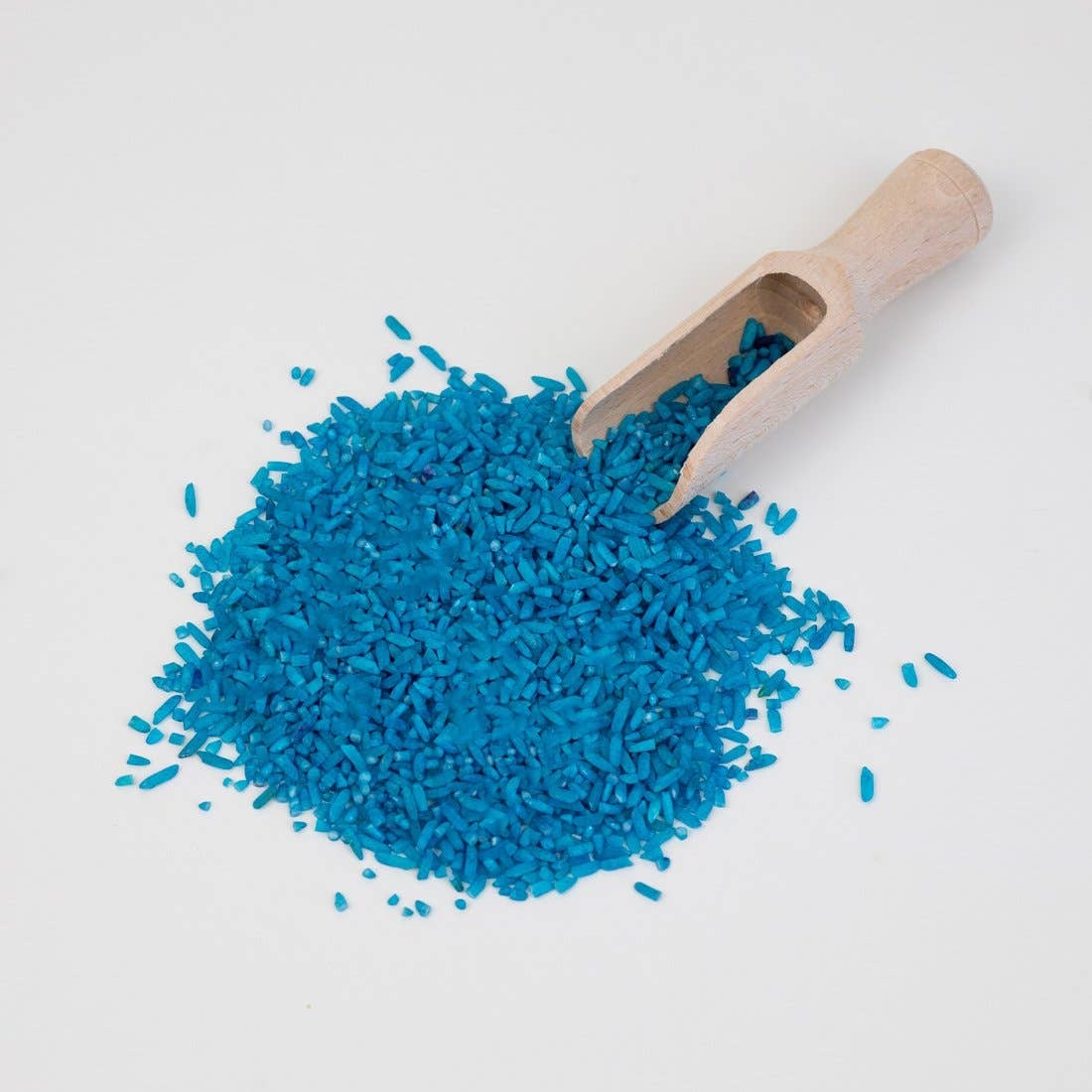 Leukmetletters - Sensorikspielzeug Play Rice 250g Turquoise Leukmetletters - Sensorikspielzeug Play Rice 250g Turquoise