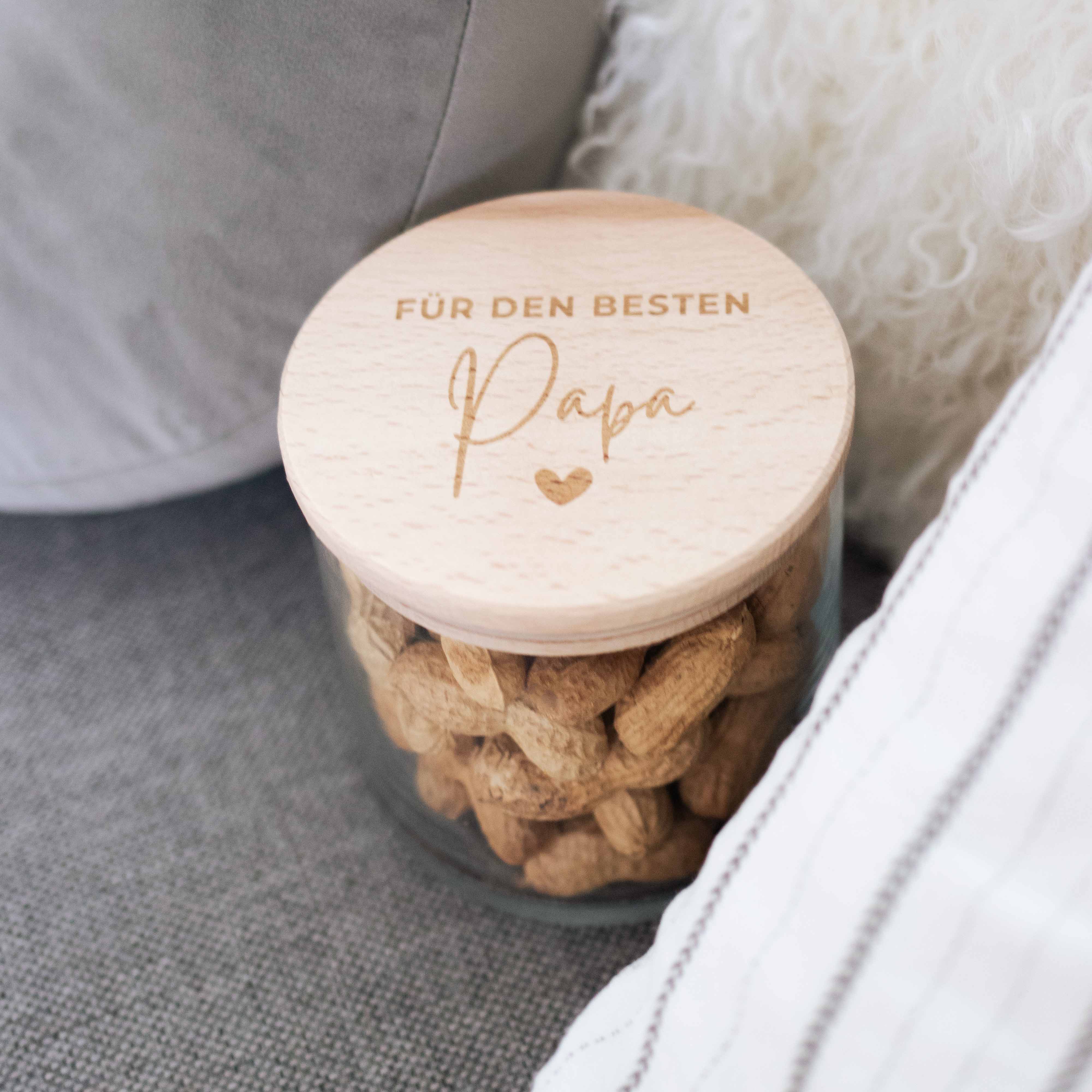 ID07008-1x1 Invy Design - Vorratsglas "Bester Papa"