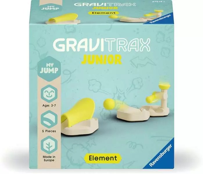 Ravensburger - Kugelbahn: GraviTrax Junior Element Jump Ravensburger - Kugelbahn: GraviTrax Junior Element Jump