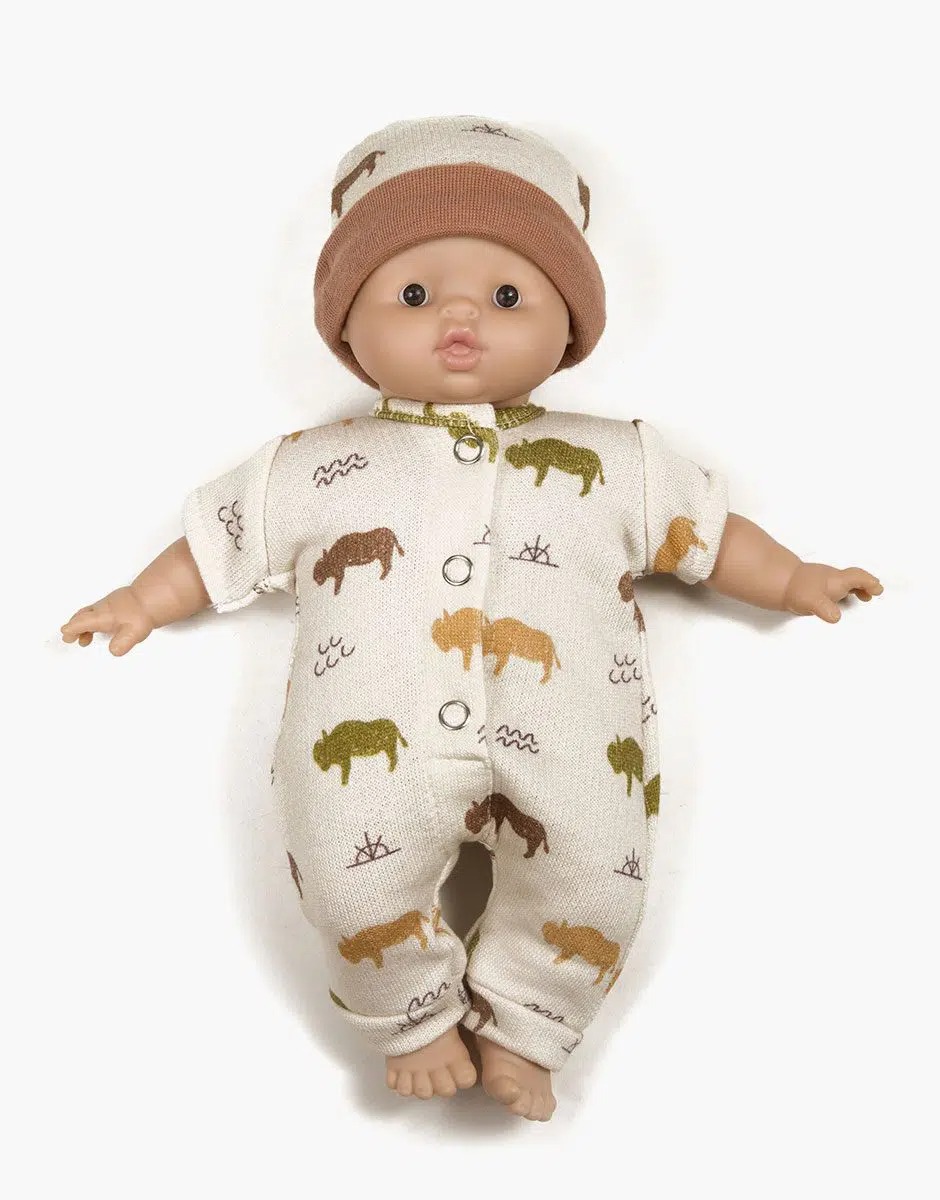 minikane - Puppenkleidung Overall sweat buffalo 28cm