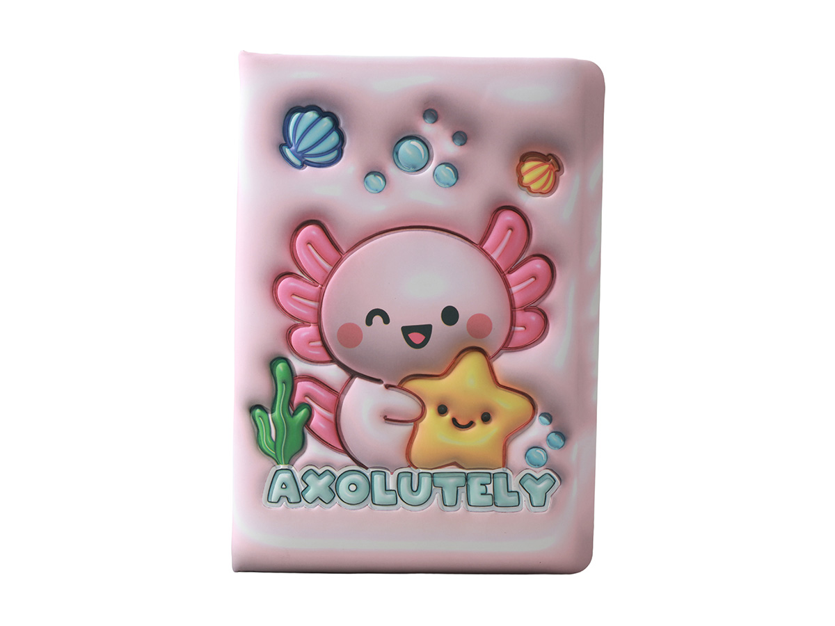 itotal - 3D-Notebook Axolotl