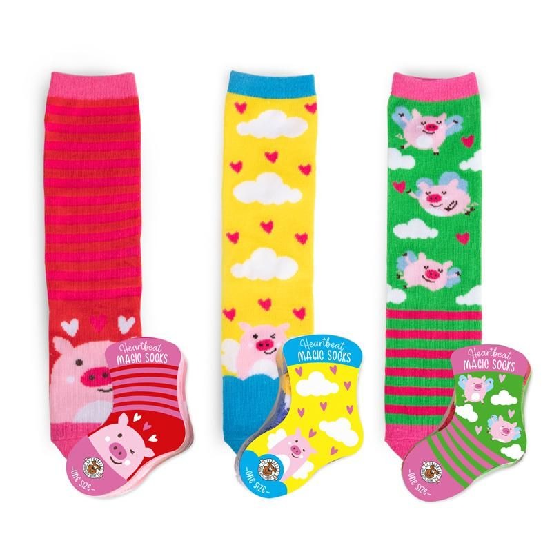 Trendhaus - HEARTBEAT Zauber-Socken One Size