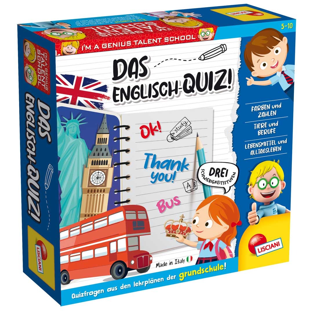 Lisciani - Talentschule: Das Englischquiz