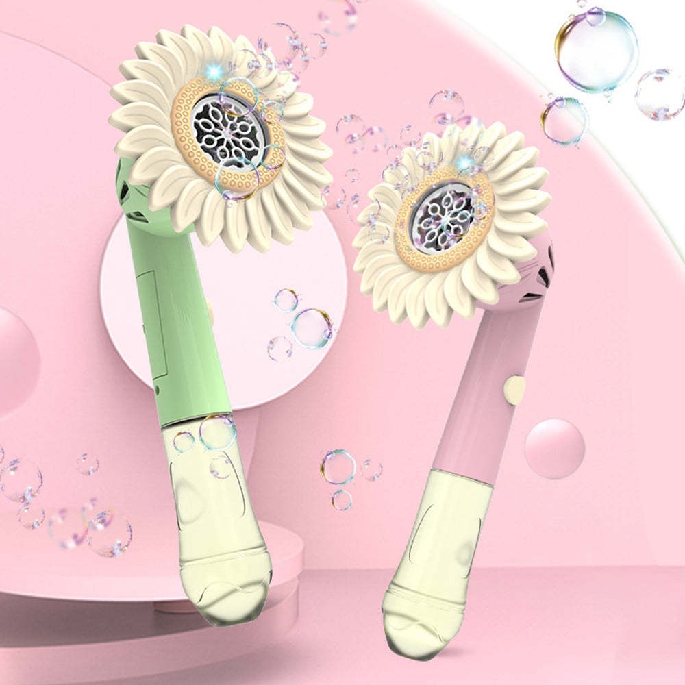 SeifenblasenSonnenblume_FunTrading Fun Trading - Seifenblasenmaschine Sonnenblume mit 120 ml Flüßigkeit