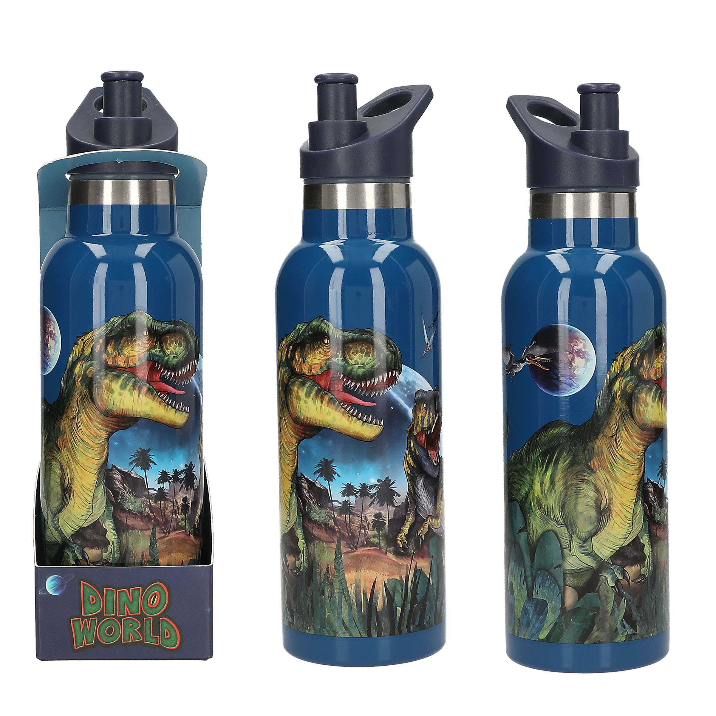 DINO WORLD - Trinkflasche Edelstahl GALAXY DINO WORLD - Trinkflasche Edelstahl GALAXY
