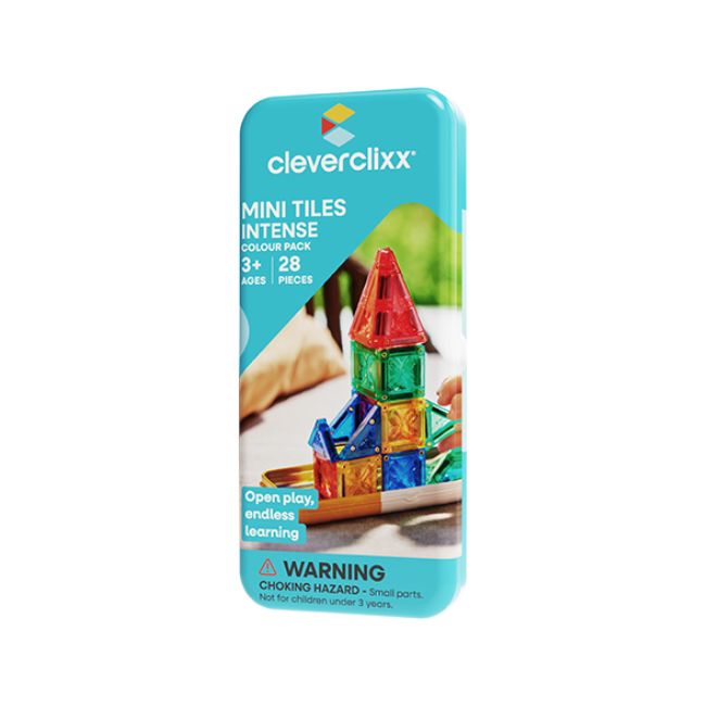 CleverClixx - Magnetbausteine Mini Pack Intense 28-tlg.