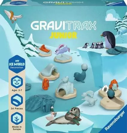 Ravensburger - Kugelbahn: GraviTrax Junior Erweiterung Ice