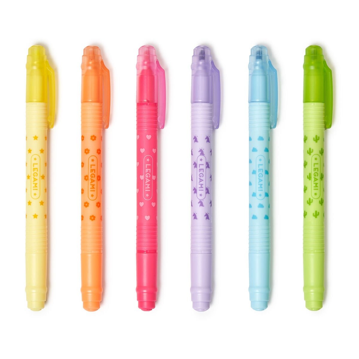 Legami - Magic Highlighters 6 Stk. Legami - Magic Highlighters 6 Stk.