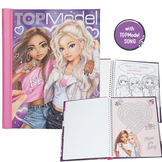 TOPModel - Malbuch mit LED und Sound MY BFF