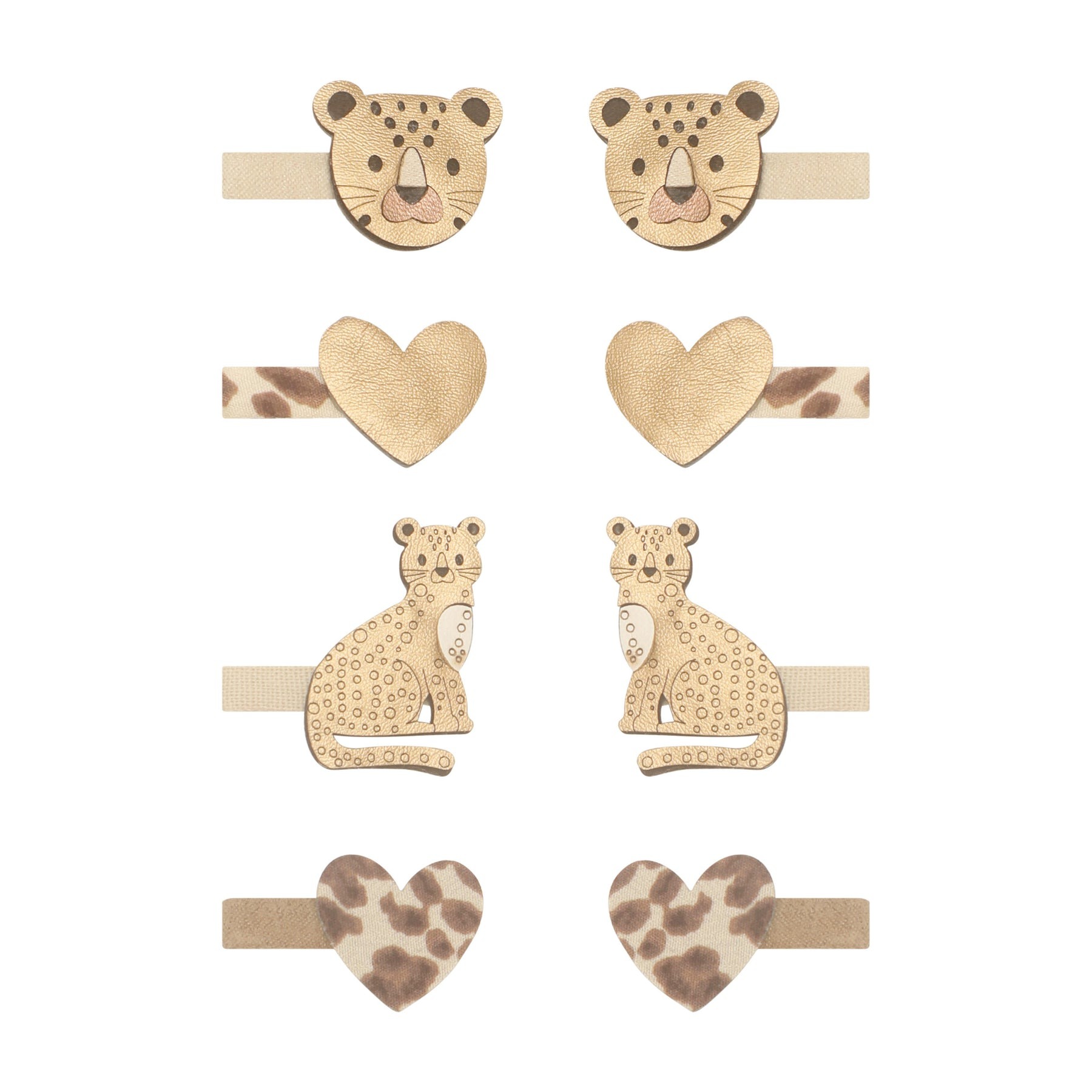 Mimi & Lula - Haarspangen Mini Larry Leopard Mimi & Lula - Haarspangen Mini Larry Leopard