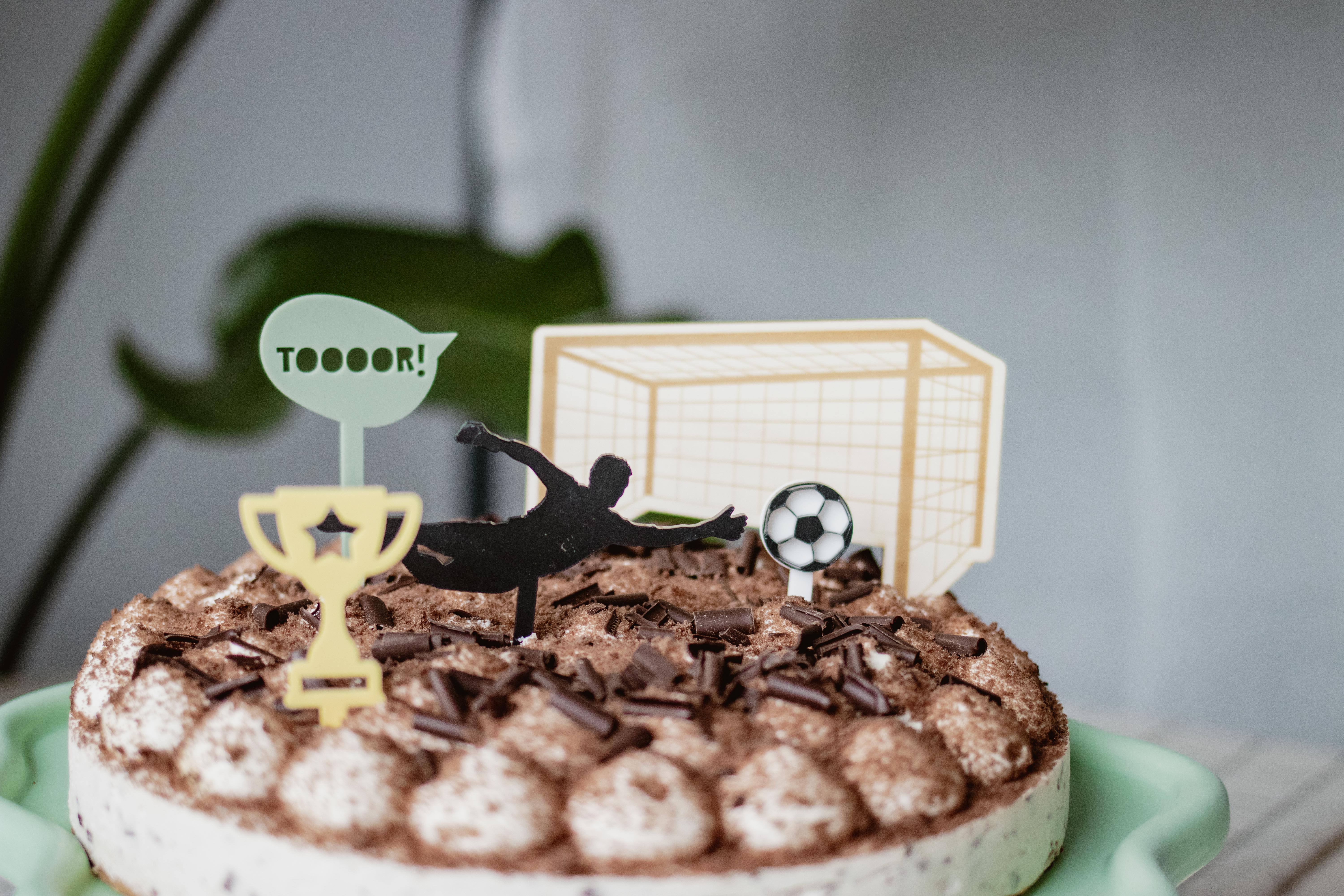Invy Design - Cake Topper "Fußball" 5er Set Invy Design - Cake Topper "Fußball" 5er Set