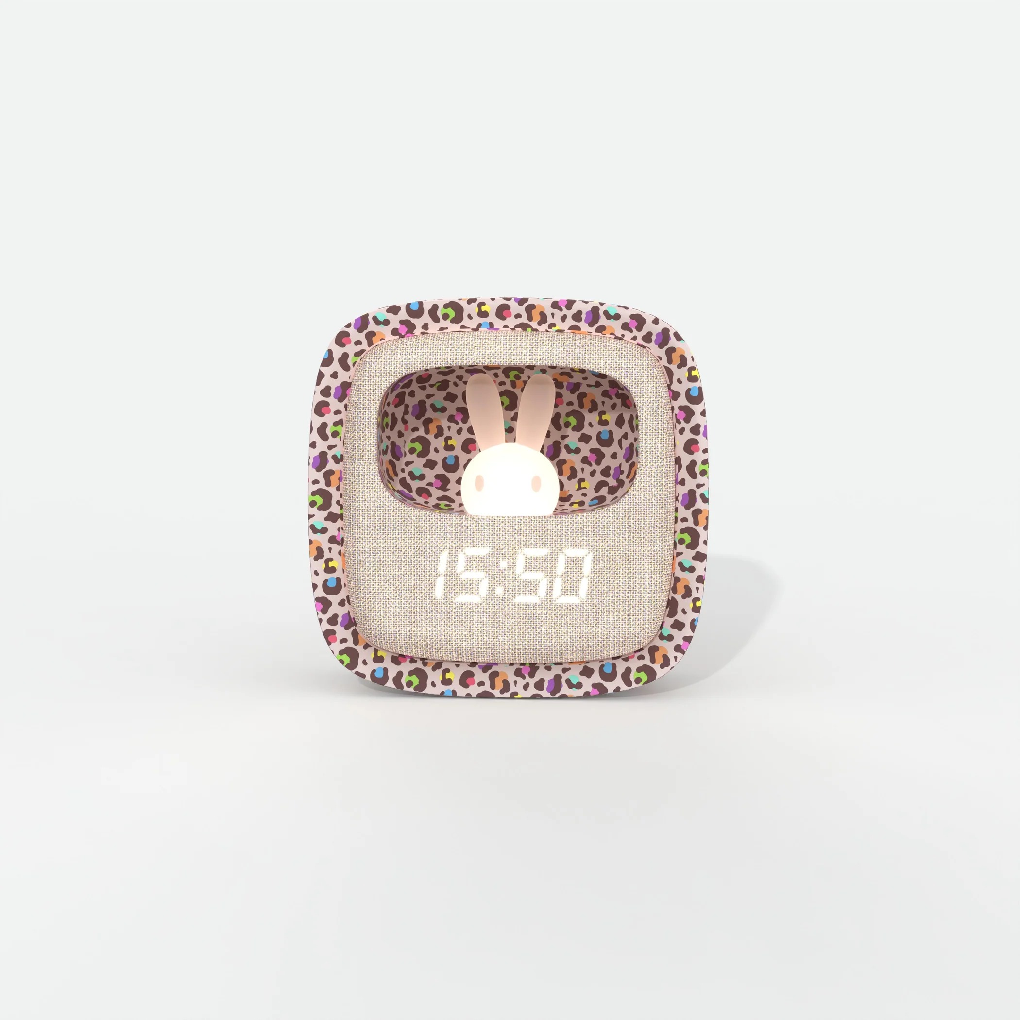 MOB - Wecker + Nachtlicht Billy: Rainbow Leopard