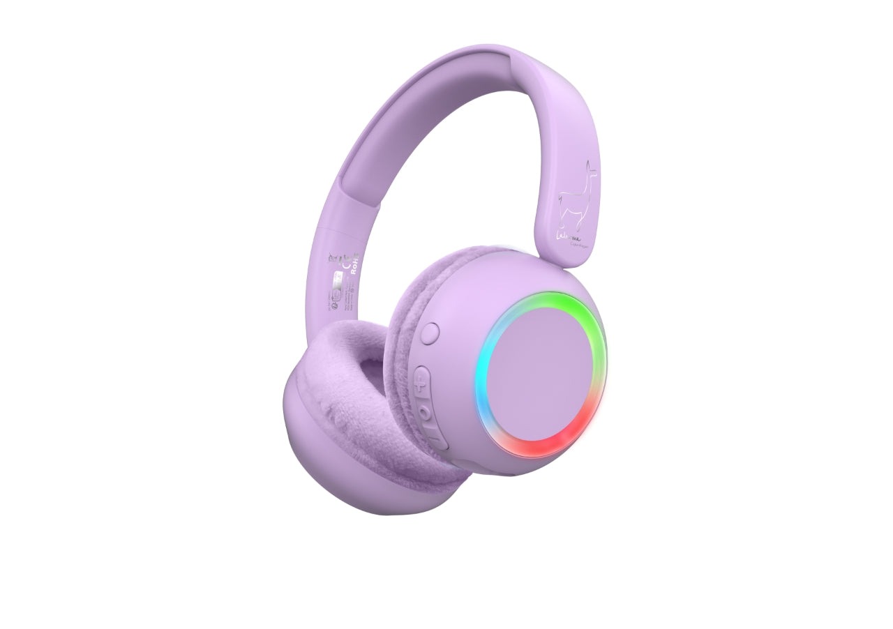 Lalarma - Kopfhörer kabellos mit Licht Purple Lalarma - Kopfhörer kabellos mit Licht Purple