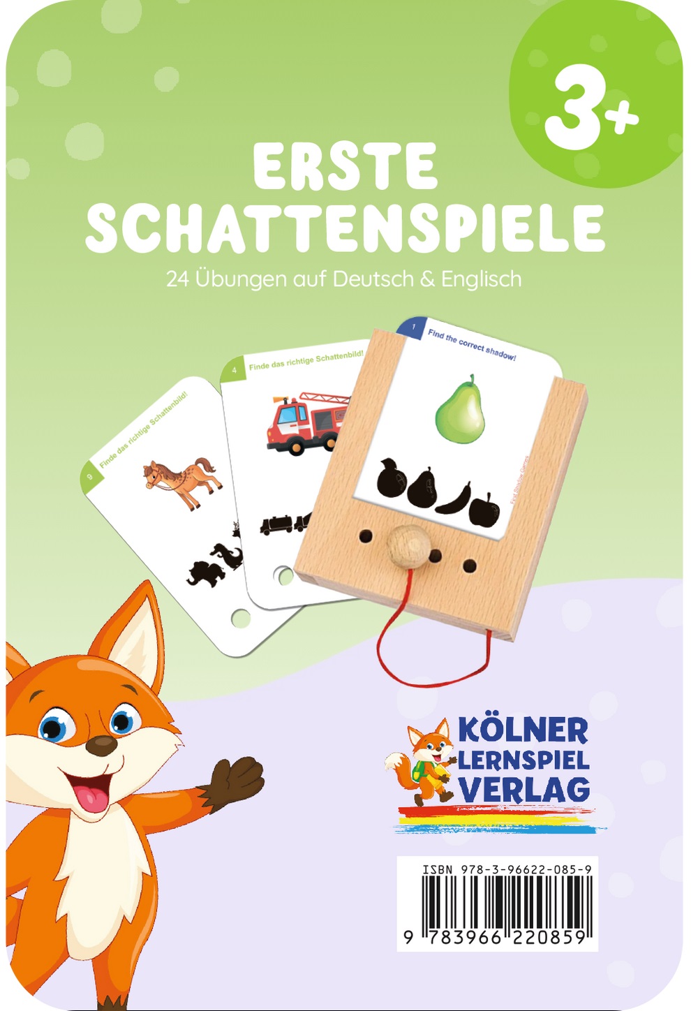 Kölner Lernspielverlag - Kartensatz Erste Schattenspiele ab 3 