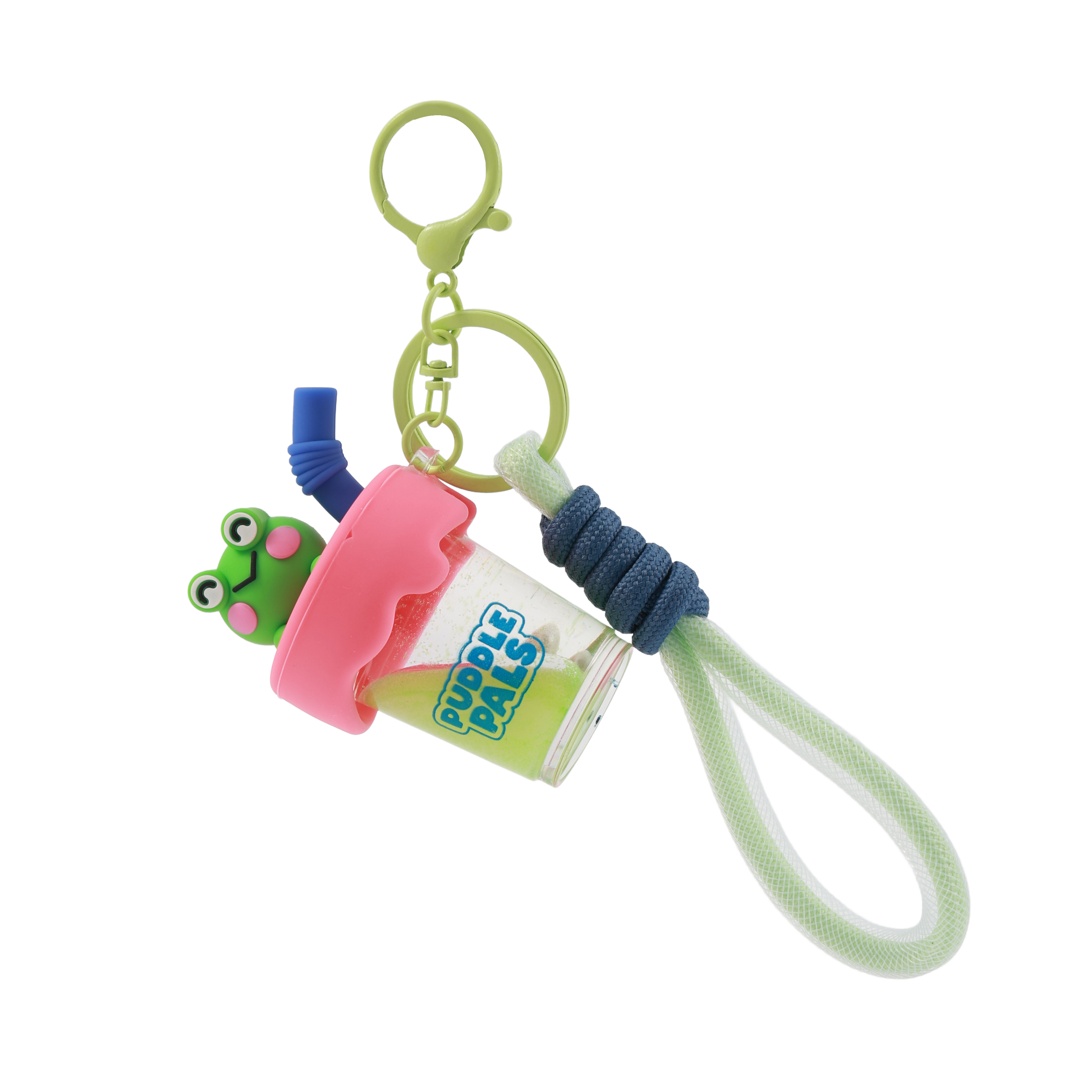 itotal - Schlüsselanhänger Bubble Tea Froggy