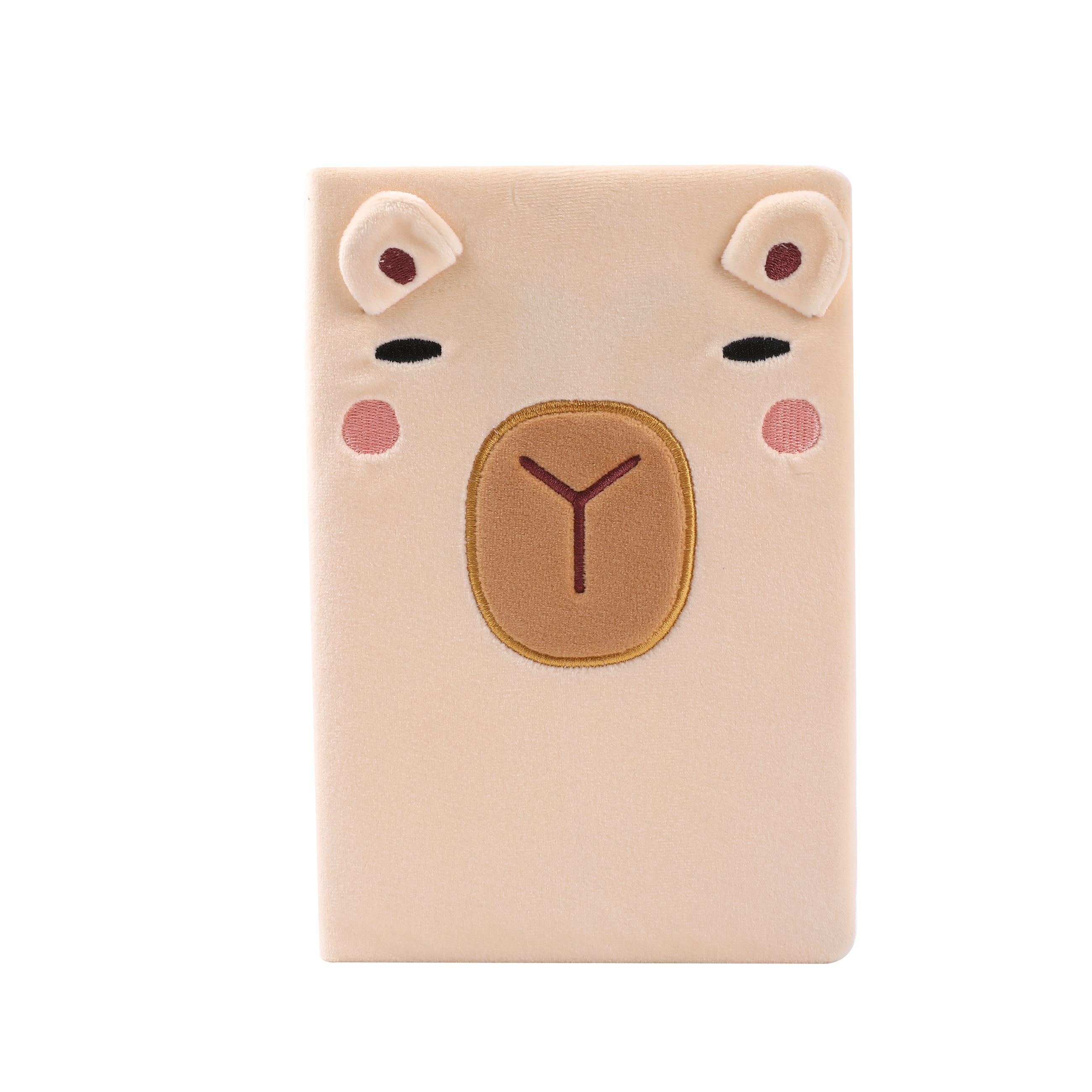 itotal - Capybara Plüsch-Notizbuch 