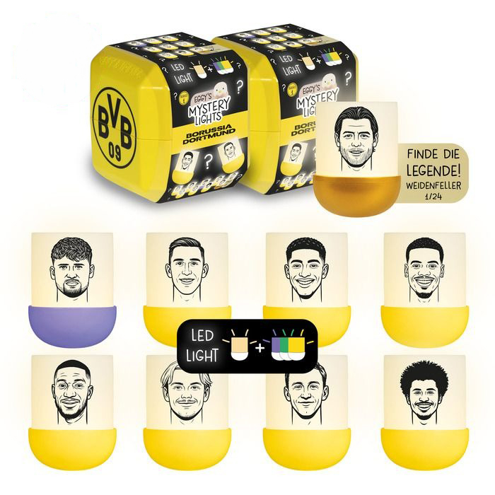 Mega Light - Mystery Lights: Mini Licht Eggy BVB Edition