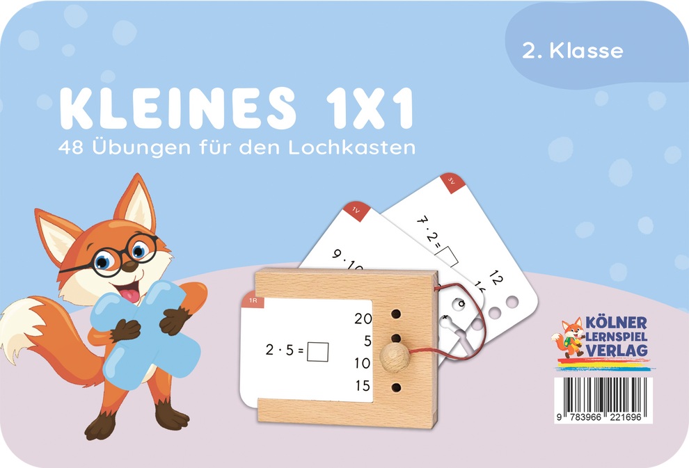Kölner Lernspielverlag - Kartensatz Kleines 1x1 ab 2. Klasse