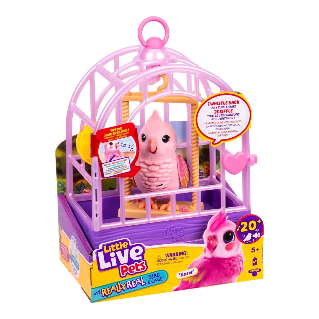 Little Live Pets - Vogelkäfig - Rosie My Really Real Bird  Little Live Pets - Vogelkäfig - Rosie My Really Real Bird