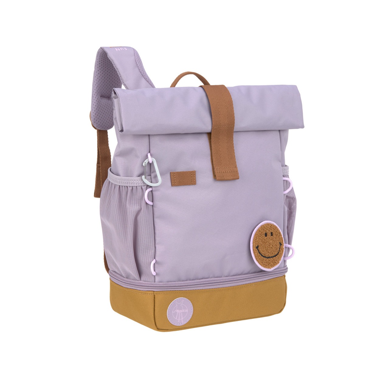 LÄSSIG - Kindergartenrucksack Rolltop Little Gang Lila