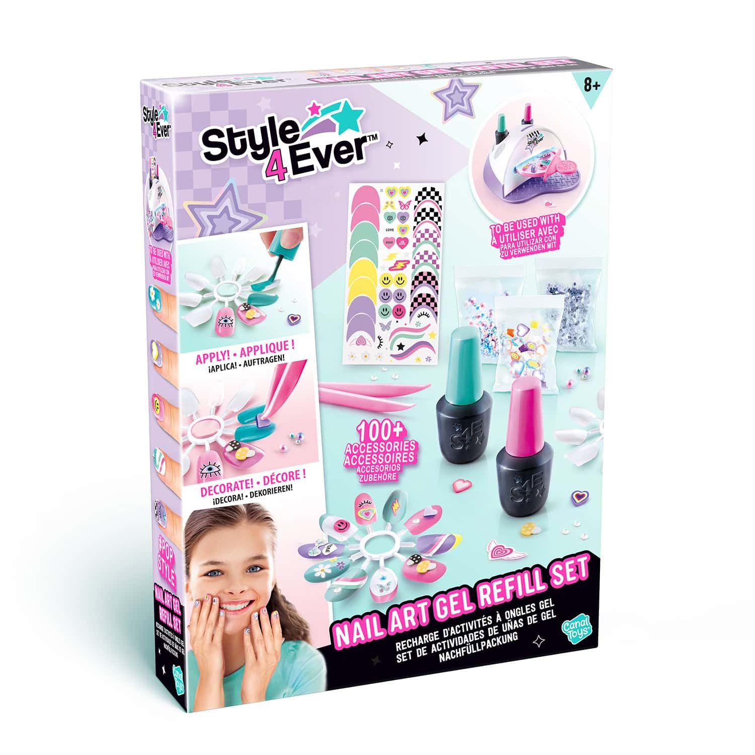 Canal Toys - Style 4 Ever: Nail Art Gel Nachfüllpackung Canal Toys - Style 4 Ever: Nail Art Gel Nachfüllpackung