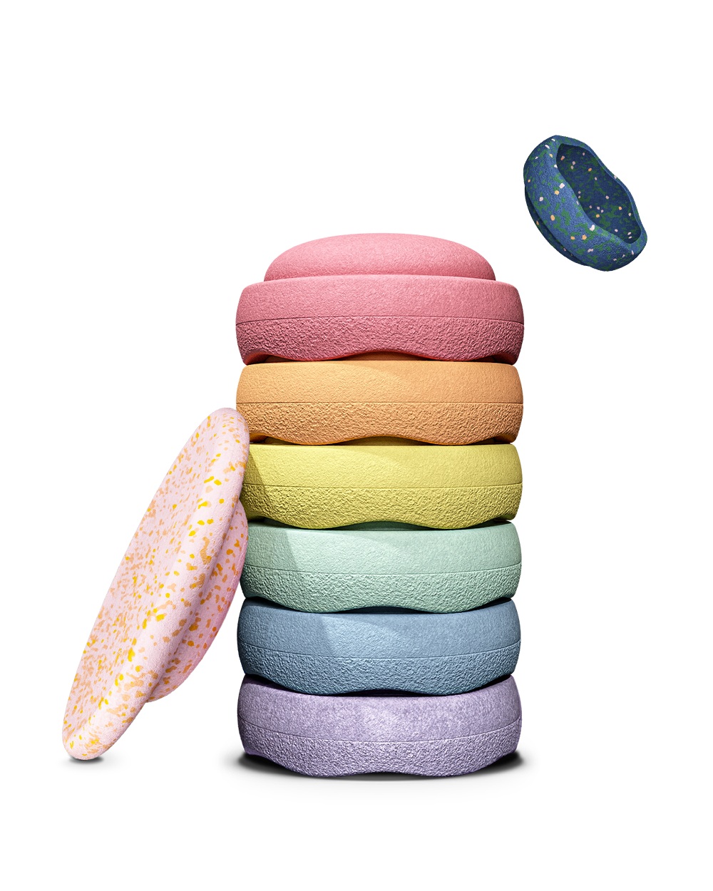 Stapelstein - Spring Special Rainbow Set pastel