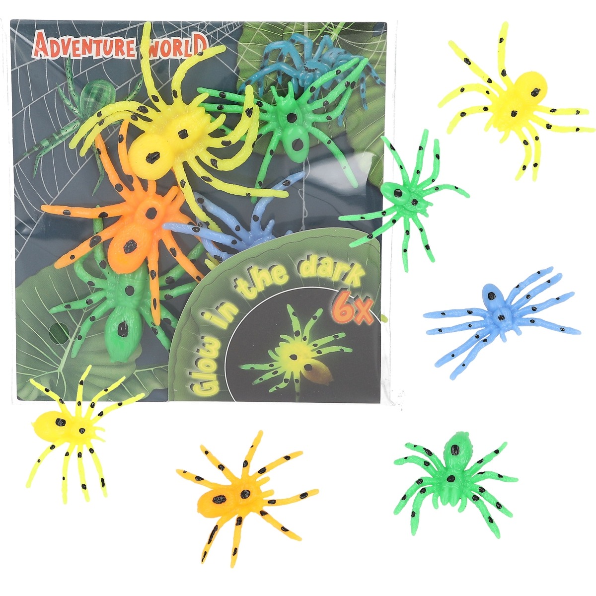 DINO WORLD - Glow in the Dark Spinnen