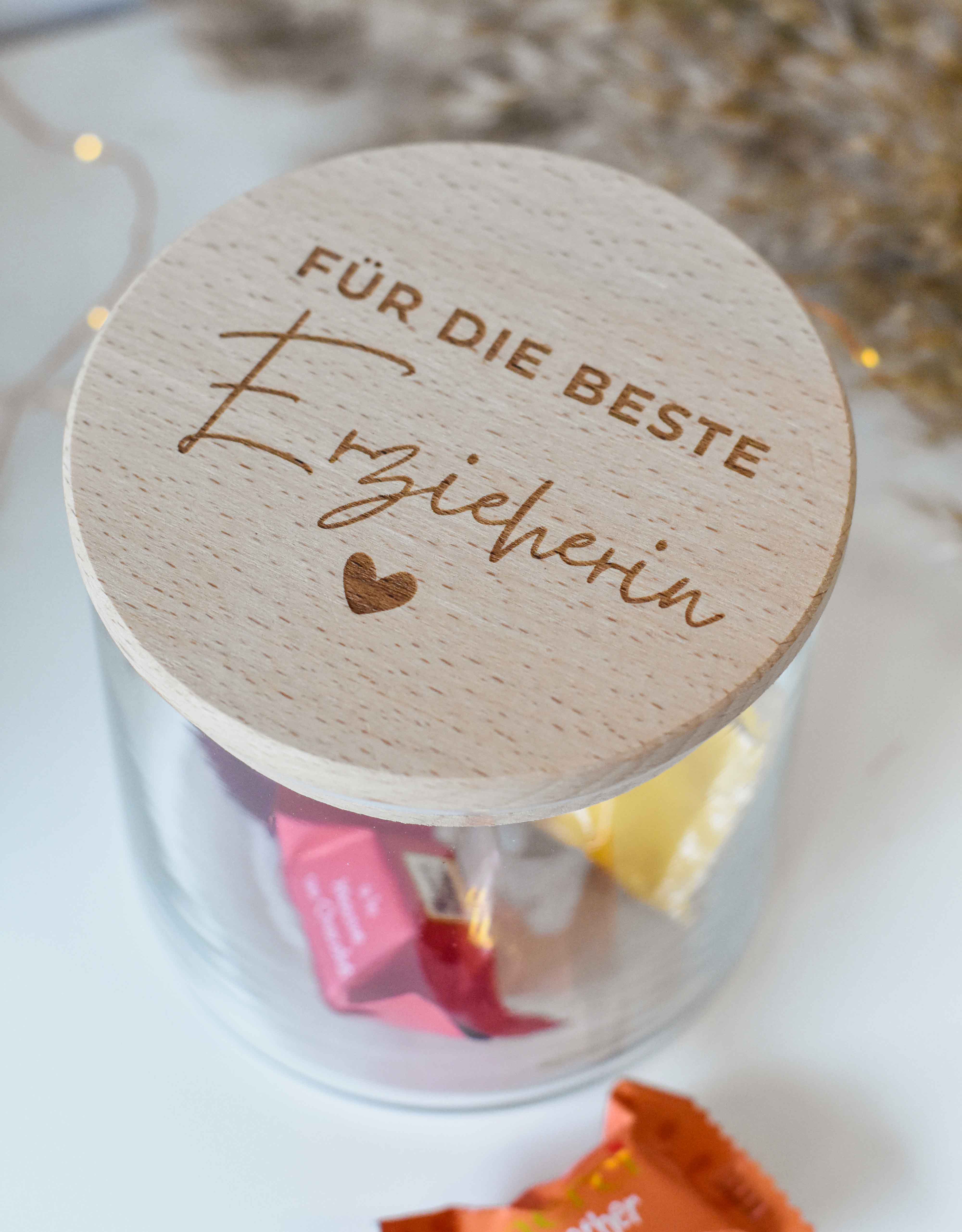 Invy Design - Vorratsglas "Beste Erzieherin" Invy Design - Vorratsglas "Beste Erzieherin"
