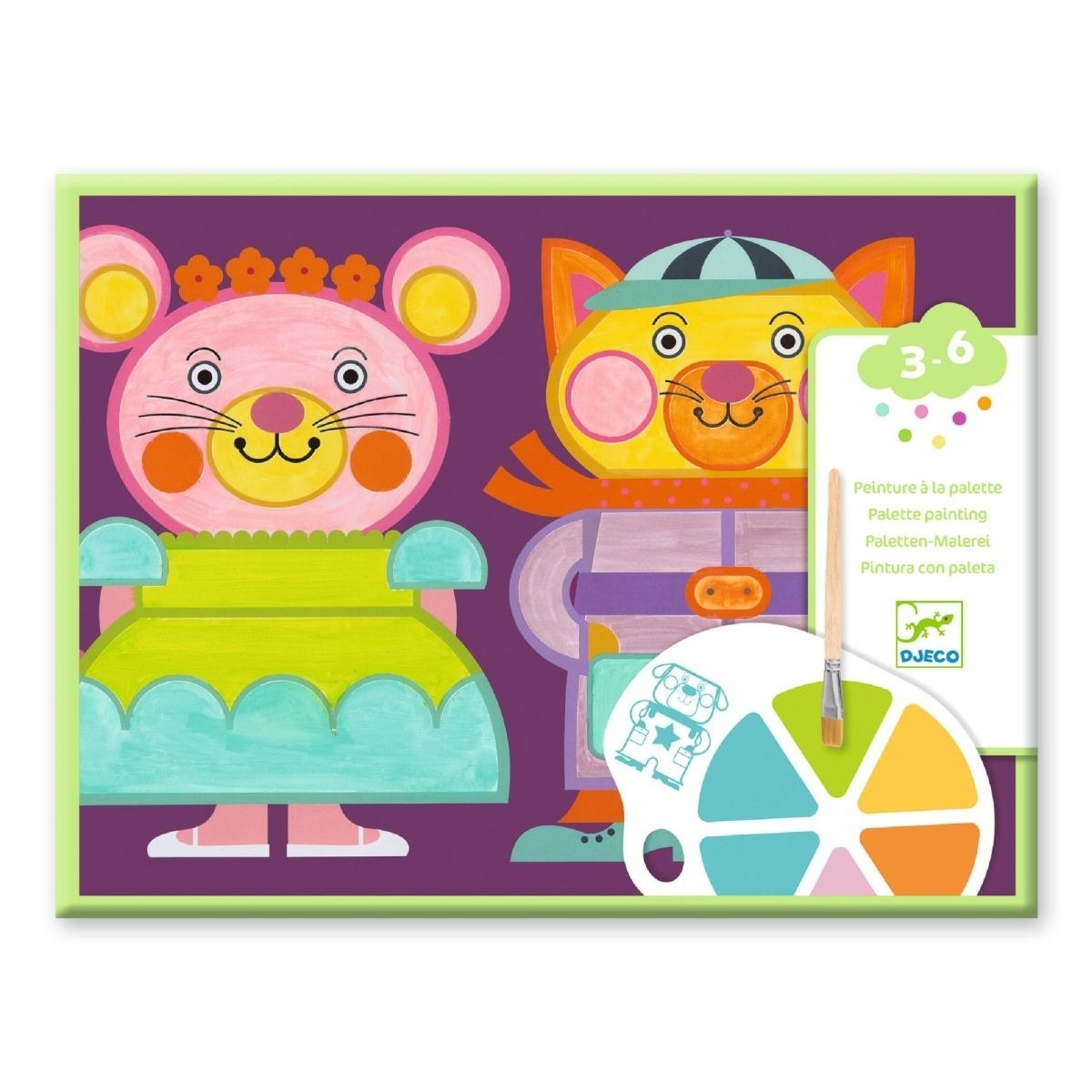 Djeco - Malset 3-6: Tiere Djeco - Malset 3-6: Tiere