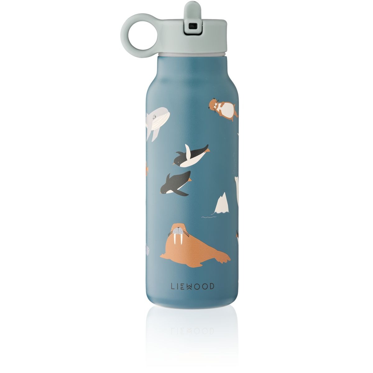 Liewood - Trinkflasche Falk Arctic Sea / Ocean view 350ml