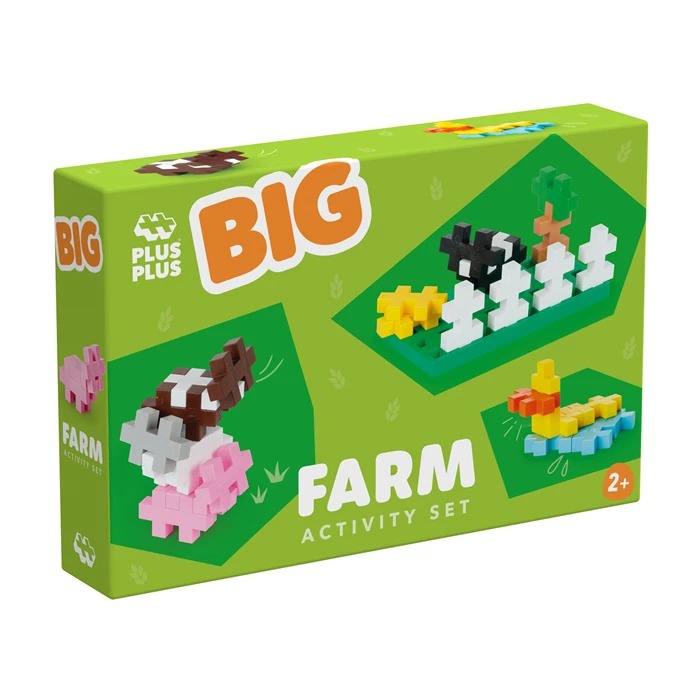 PLUS PLUS - Kreativ Bausteine BIG 50 Stück Bauernhof
